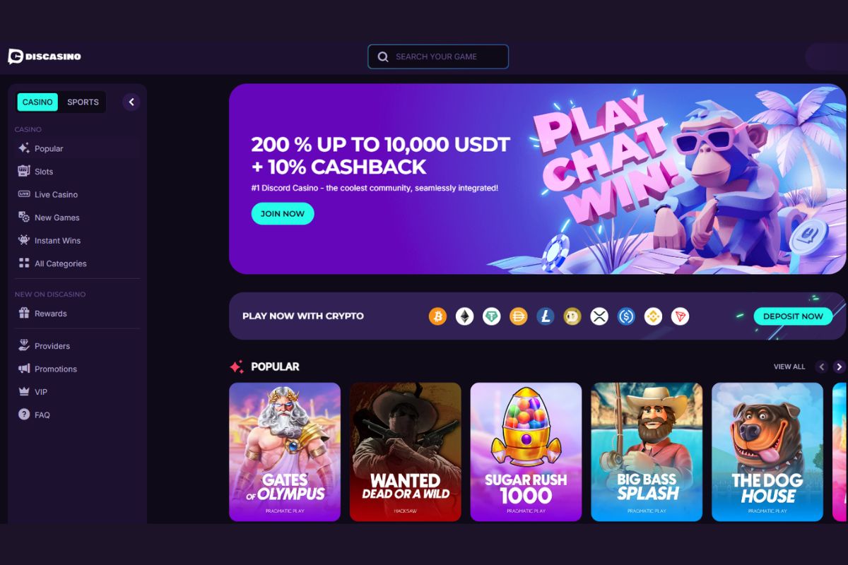 discasino Ξένα Online Casino